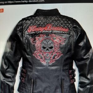 Women's Harley Davidson leather jacket